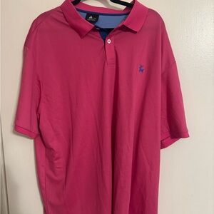 Men’s Pink Short Sleeve Polo Shirt XXXL NWOT